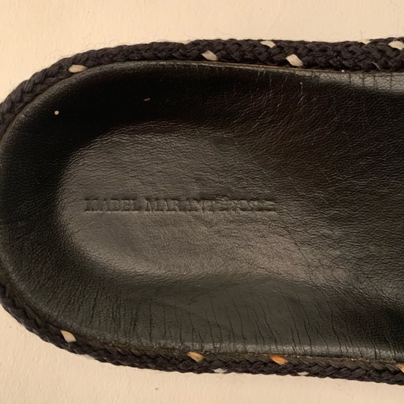 ISABEL MARANT Enki Rope Slide Sandals - Picture 8 of 12